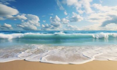 thorstenmeyer Create an image of a serene beach with gentle oce 4aeeb5ac 52f1 41ed bb93 0a47676ebfaa IP394895 1