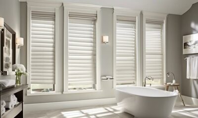bathroom window blinds for privacy and style