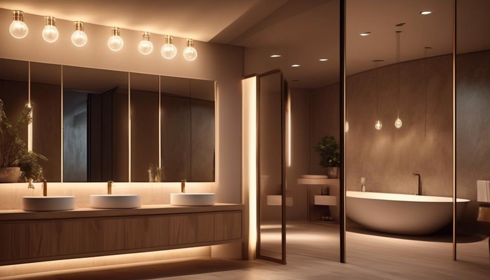 brighten your bathroom lighting