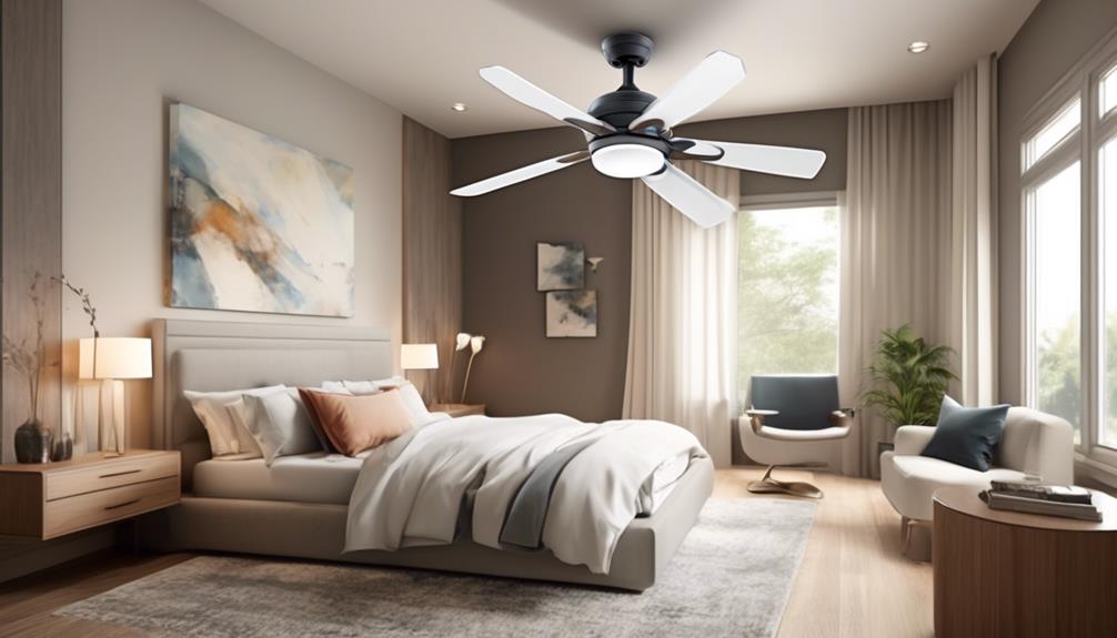 choosing a bedroom ceiling fan