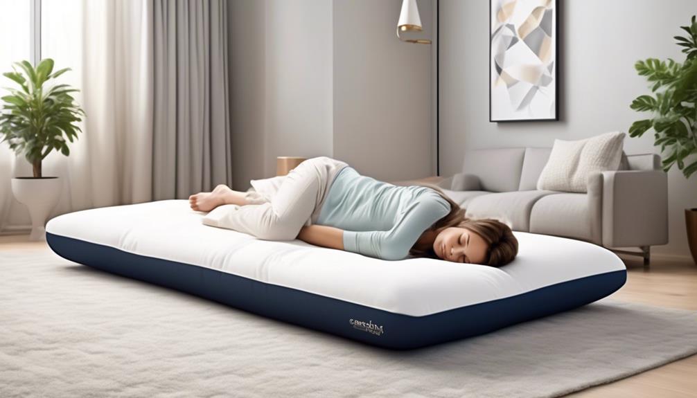 choosing a pillow for back sleepers