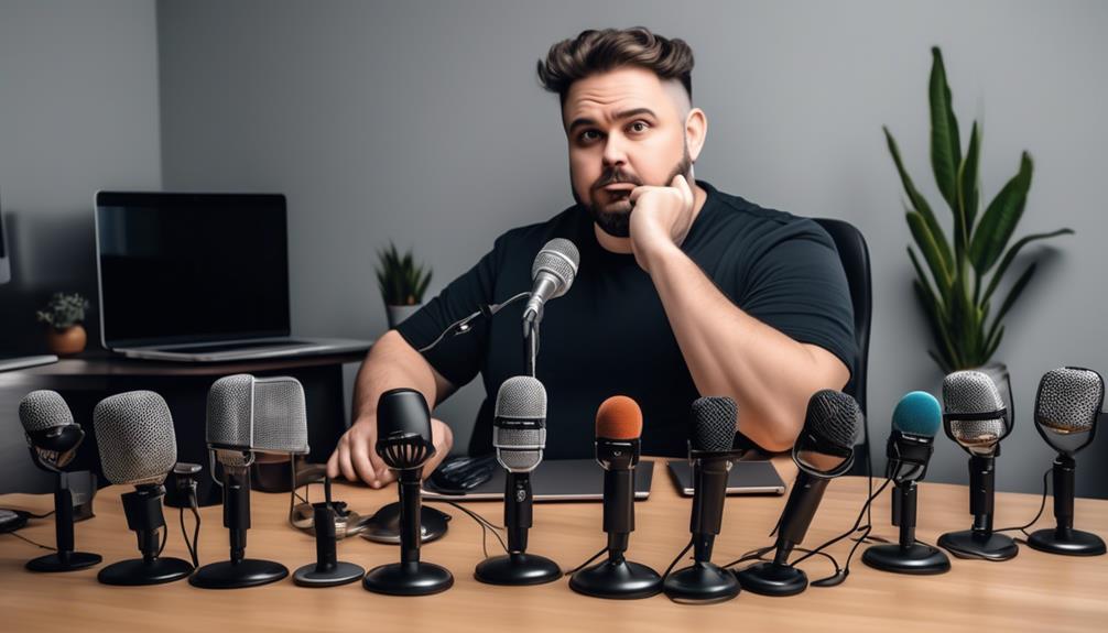 choosing a podcasting microphone
