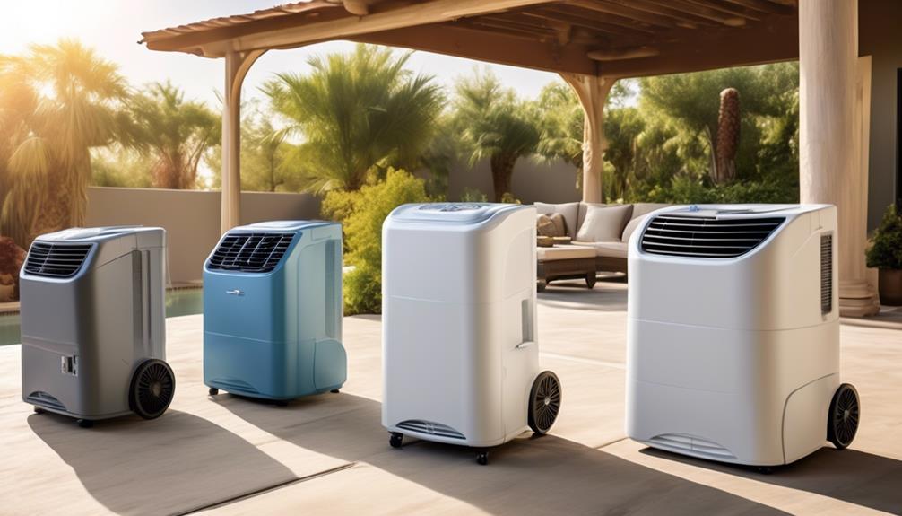 choosing a portable evaporative cooler