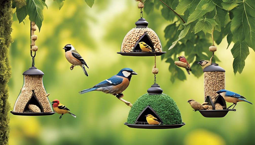 choosing bird feeders effectively