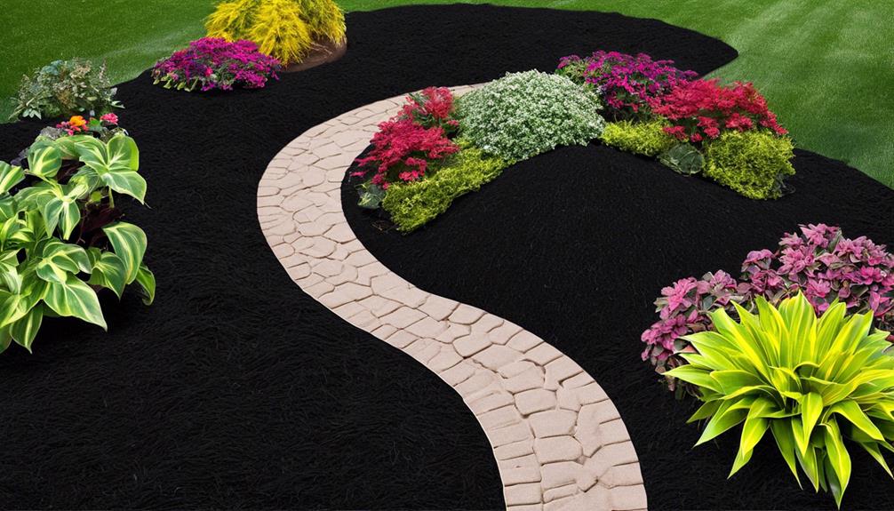 choosing black mulch considerations