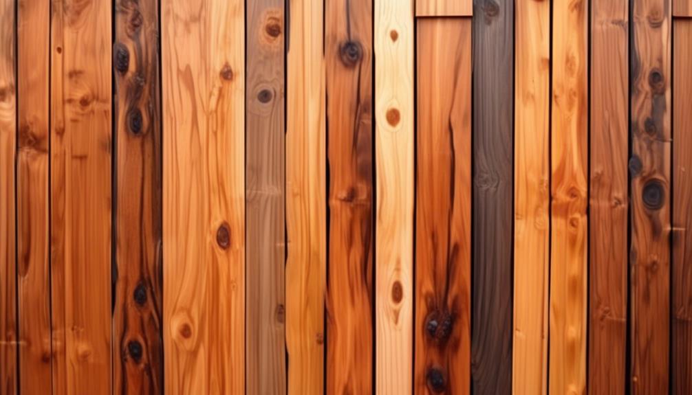 choosing cedar fence stain factors