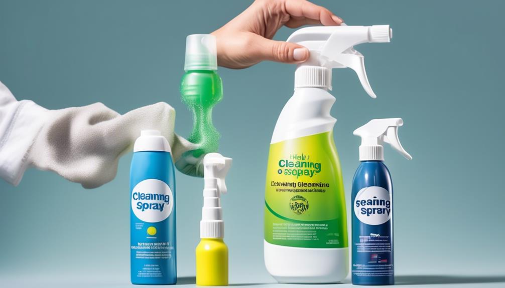 choosing cleaning spray bottles