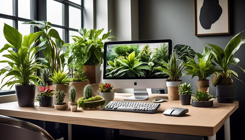 choosing desk plants wisely