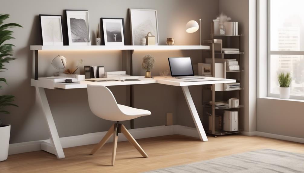 choosing desks for small spaces