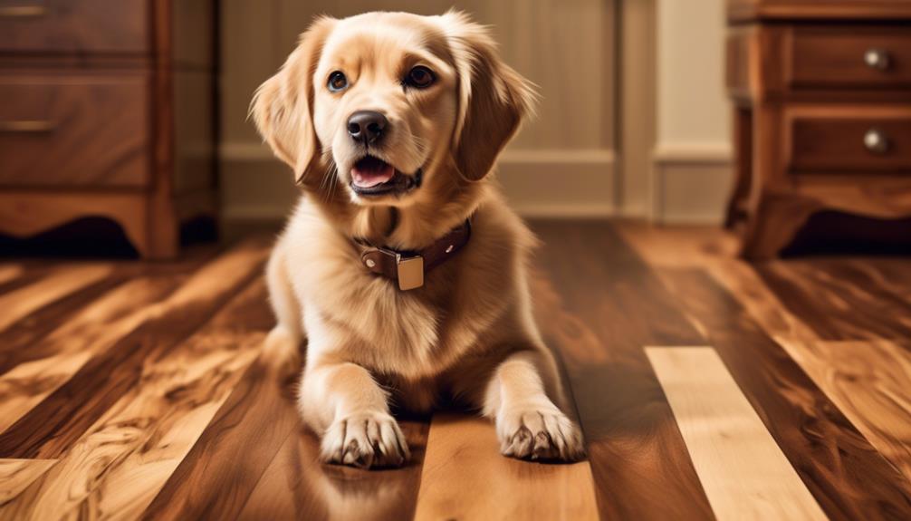 choosing dog friendly hardwood flooring