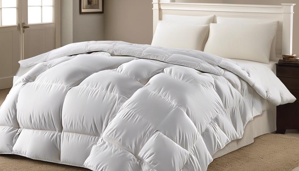 choosing down alternative comforter