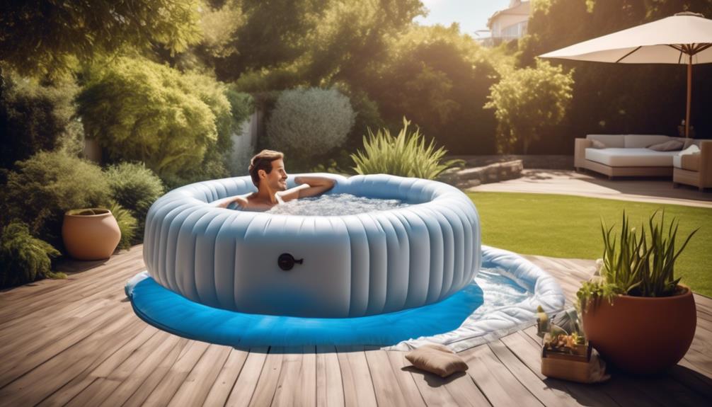 choosing inflatable hot tubs factors to consider