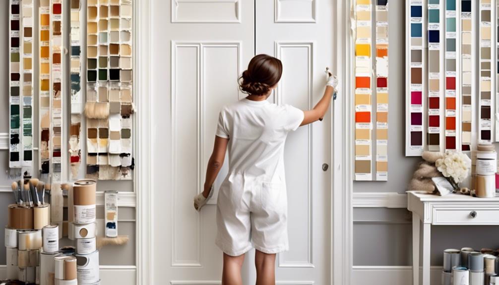 choosing interior door paint