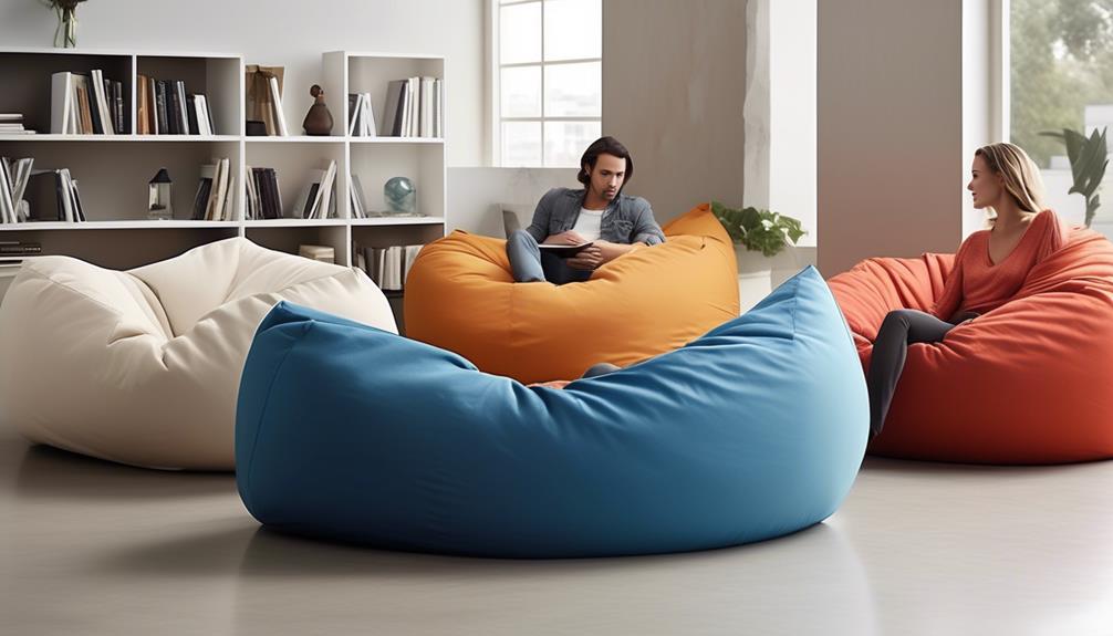 choosing large bean bag