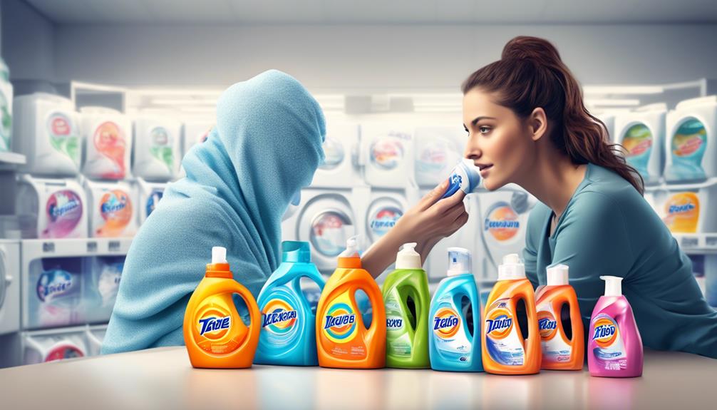 choosing laundry detergent wisely