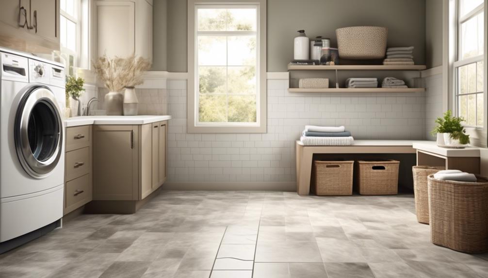 choosing laundry room flooring