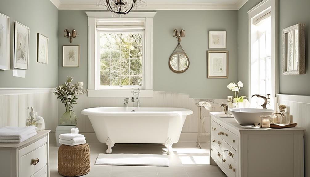 choosing paint color for small bathroom