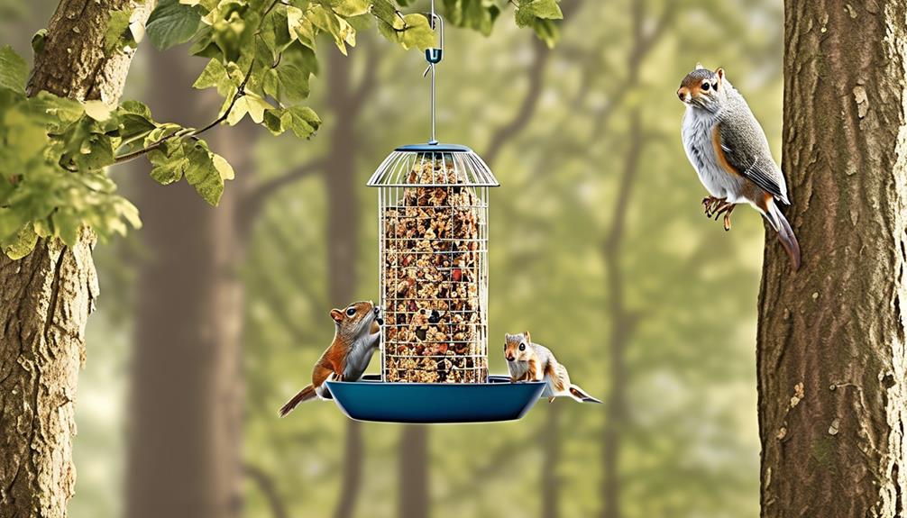 choosing squirrel proof bird feeder