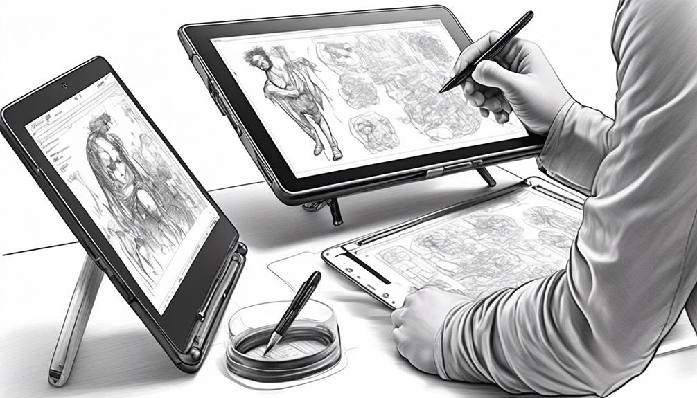 choosing tablets for digital art