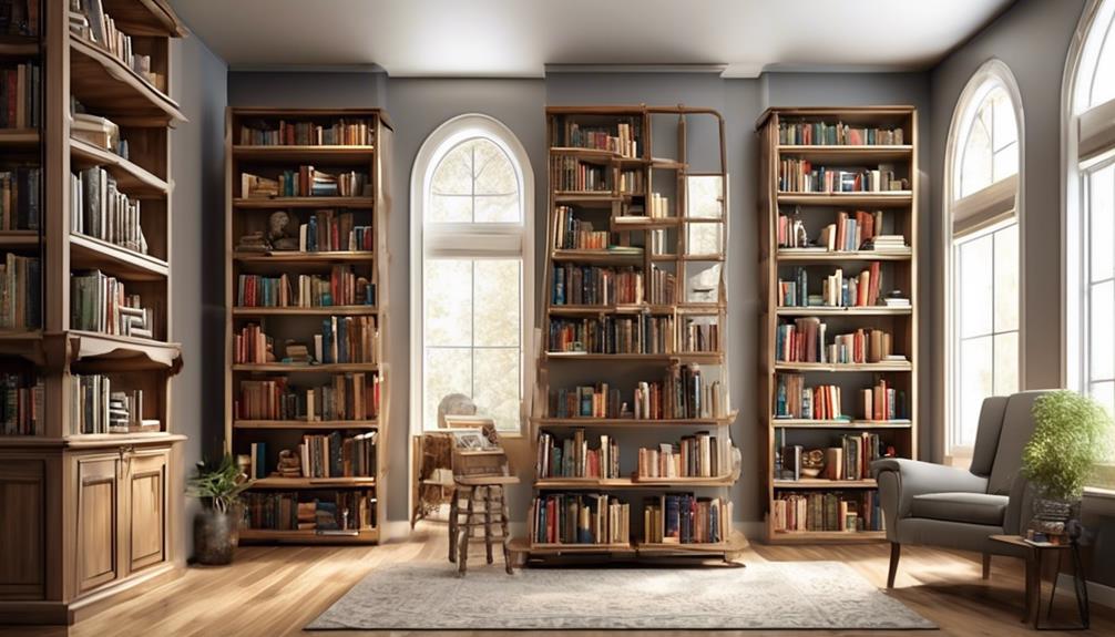 choosing the perfect bookshelves