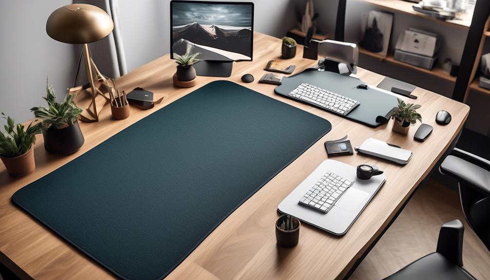 choosing the right desk mat