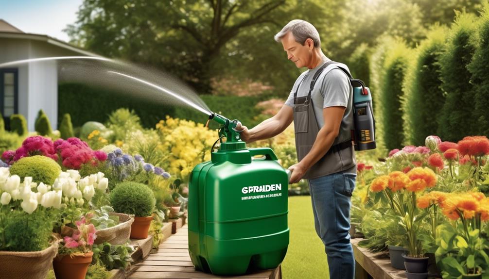 choosing the right garden sprayer