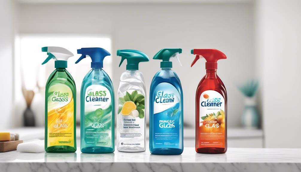 choosing the right glass cleaner