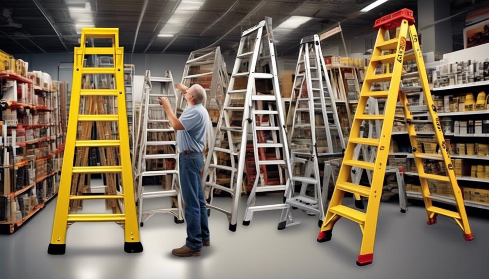 choosing the right home ladder