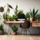 desk friendly plants for productivity