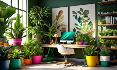 desk plants for productivity