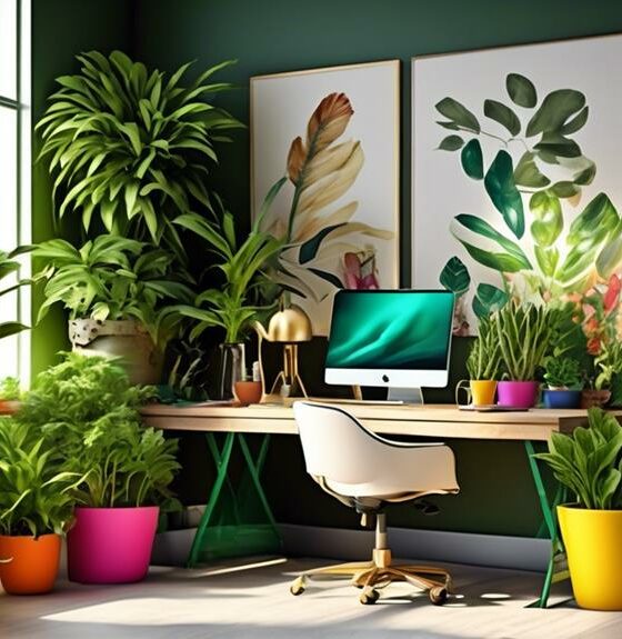 desk plants for productivity