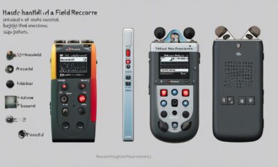 differentiating field and handheld recorders