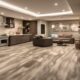 durable and stylish basement flooring options
