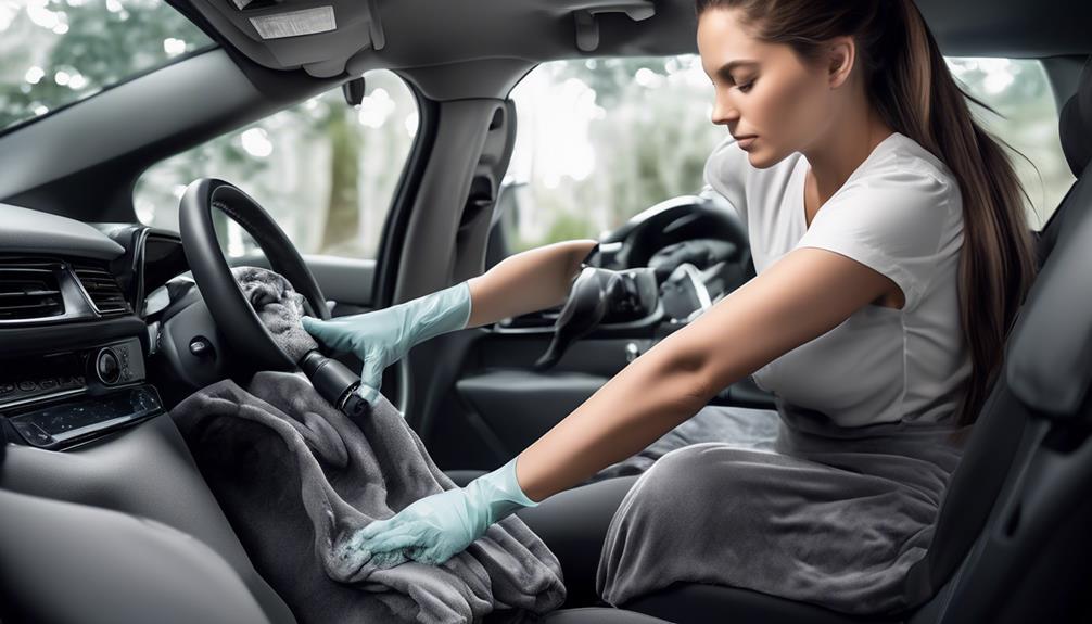 effective methods for cleaning cloth car seats