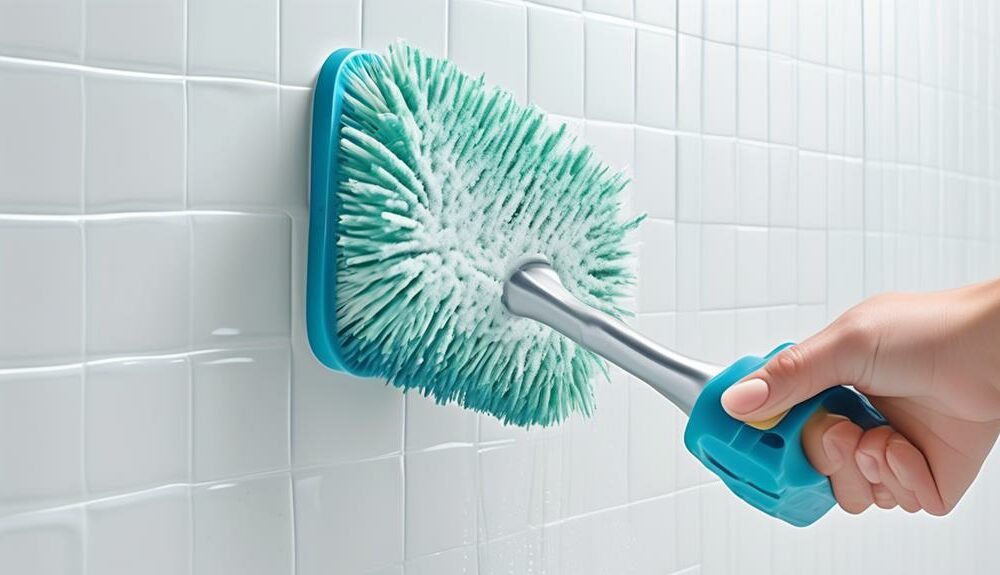 effective scrub brushes for shower cleaning