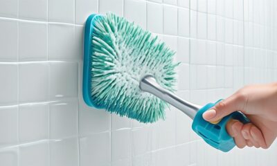 effective scrub brushes for shower cleaning