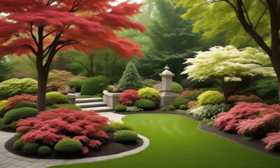 enhance curb appeal with trees