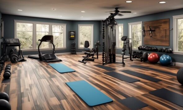 flooring options for home gym