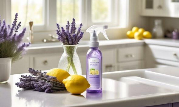 fragrant cleaning products for a sparkling home