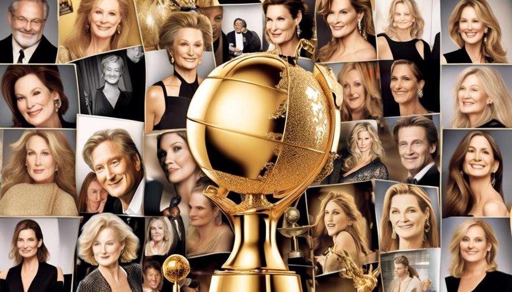 golden globe winning actresses steal hearts