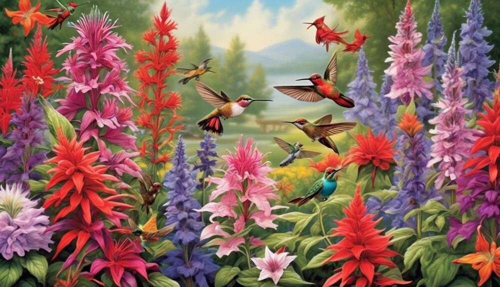hummingbird friendly plants for your garden