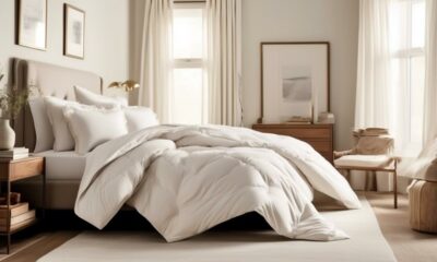 luxurious and comfortable bedding