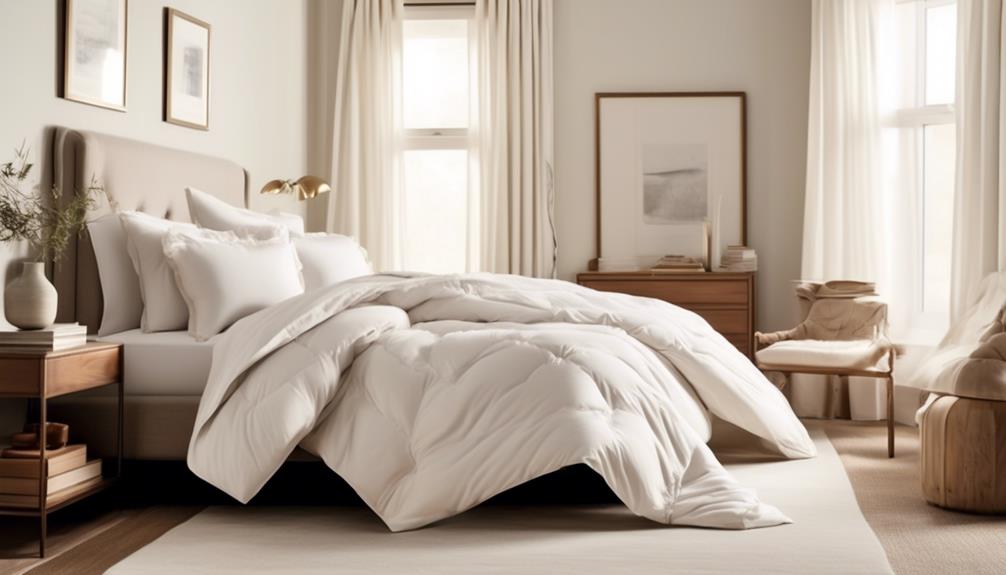 luxurious and comfortable bedding