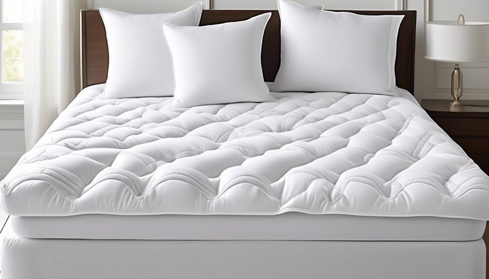luxurious and comfortable mattress pads