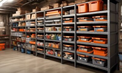 maximize basement storage space