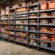 maximize basement storage space