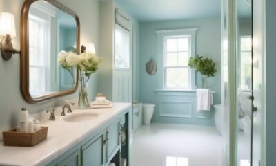 optimal colors for small bathrooms