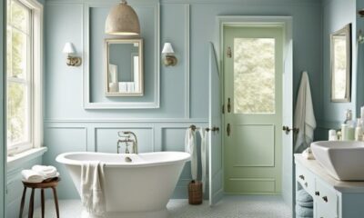 optimal paint colors for small bathrooms