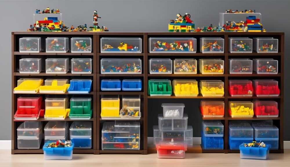 organize legos maintain sanity