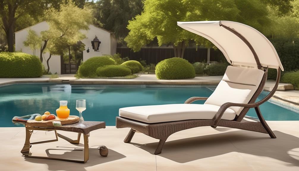 outdoor chaise lounge selection factors
